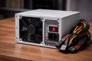 PC turning on and off repeatedly due to faulty power supply unit