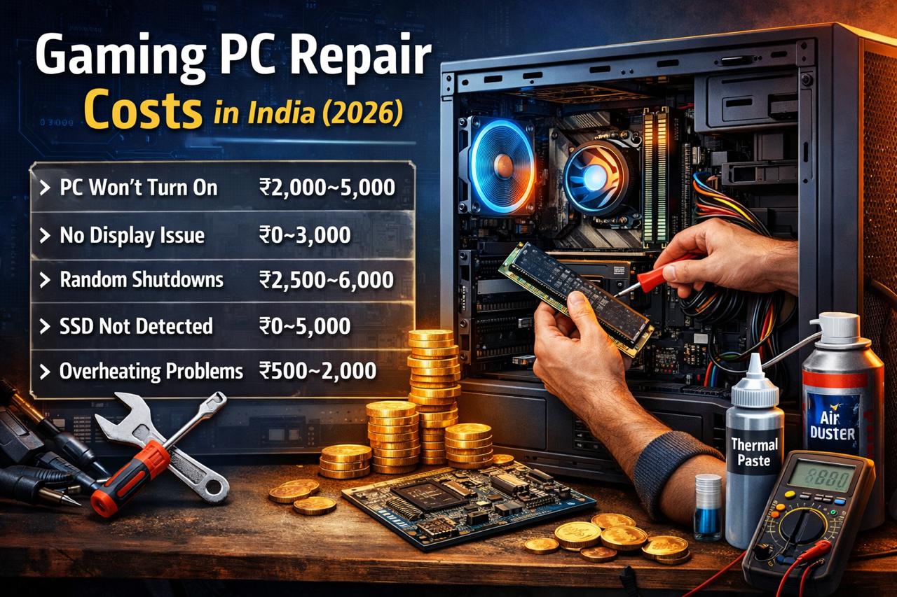 How much does it cost to fix a Gamig PC