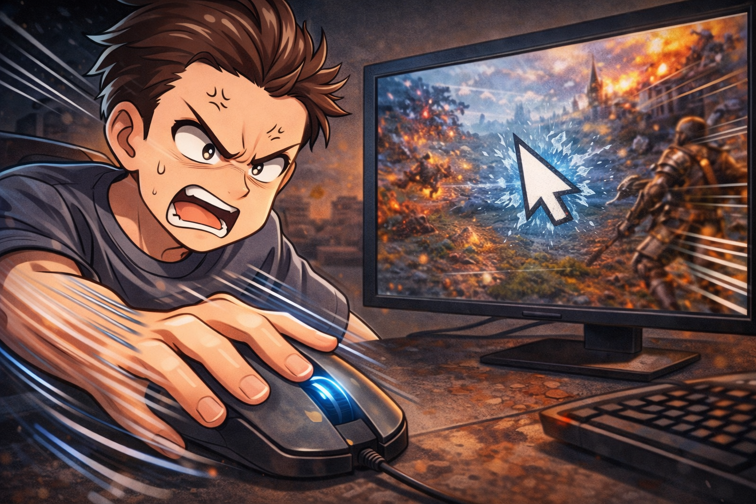 Mouse cursor freezing