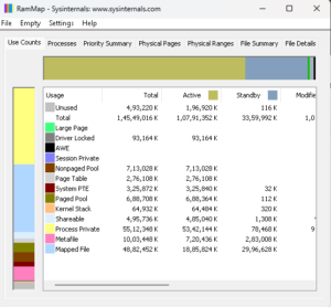 USe RamMAp to free up raM