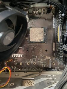 How to clean a CPU heatsink