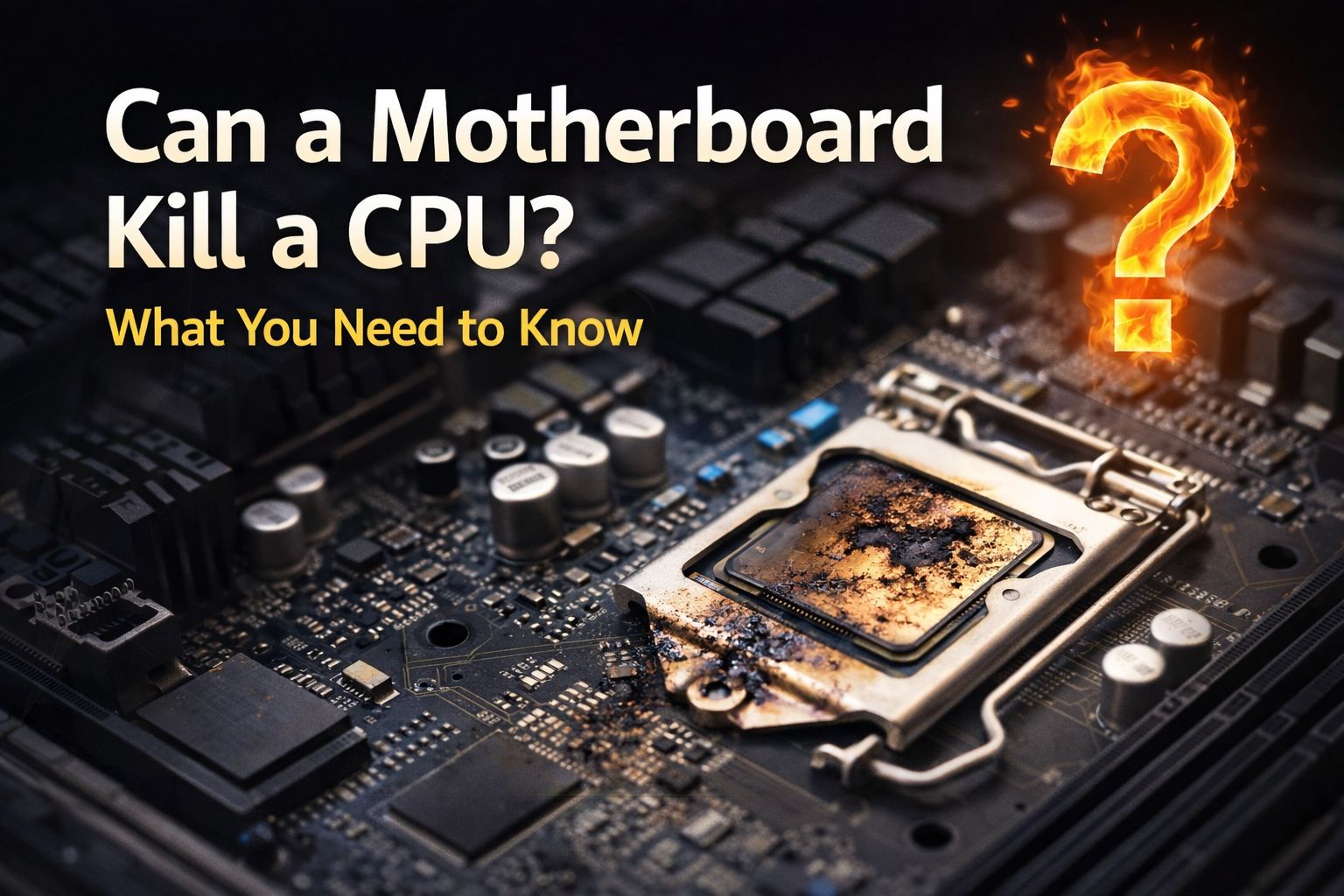 Motherboard Kill a CPU