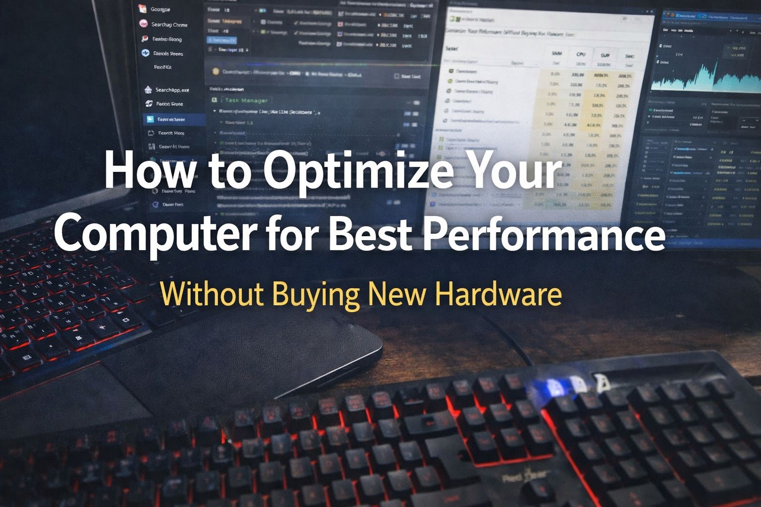 Optimize Your Computer for Best Performance