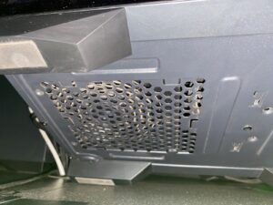 PC bottom fan