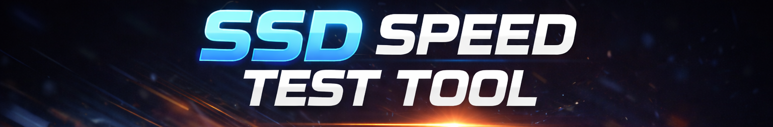 SSD Speed test