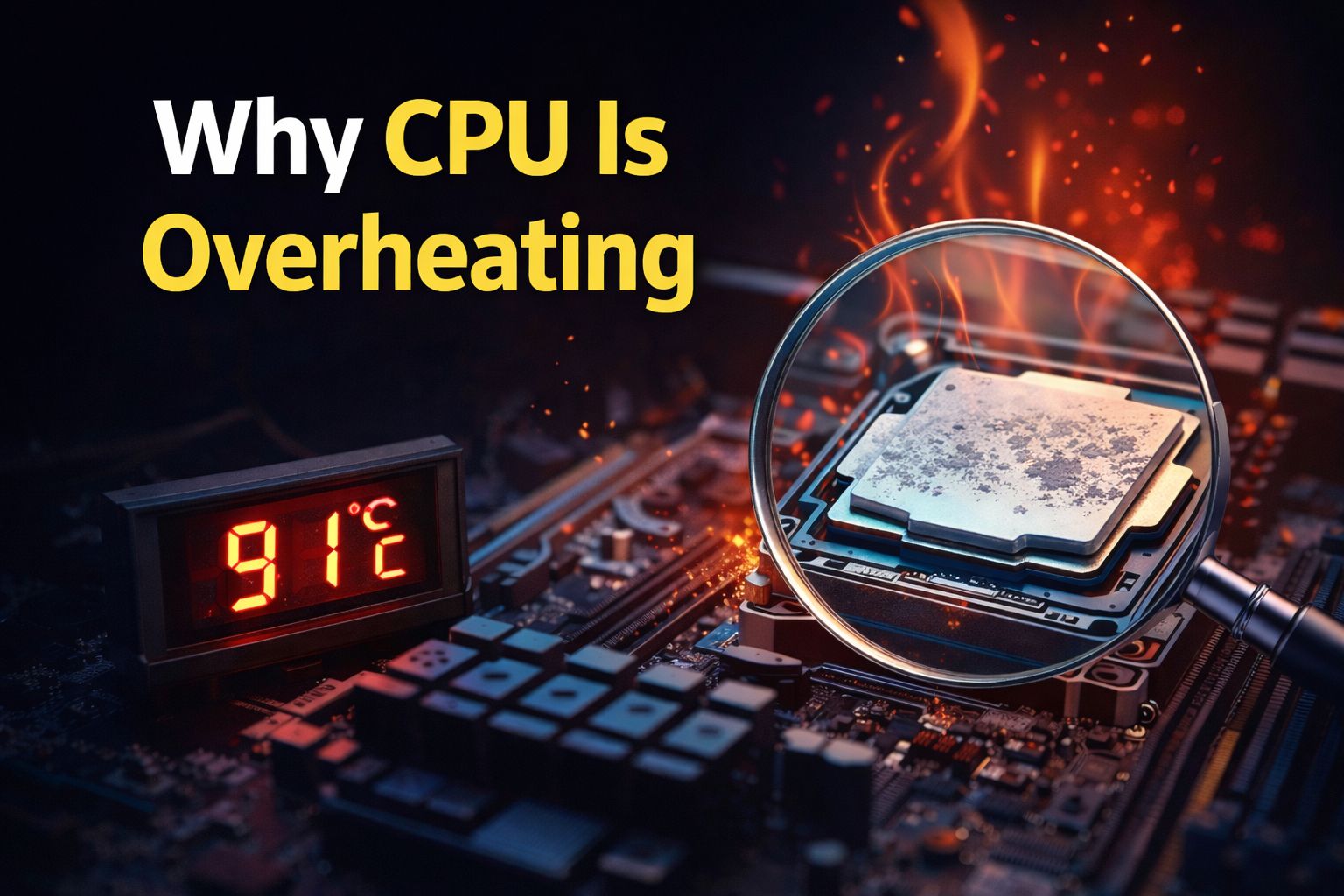 why cpu is overheating