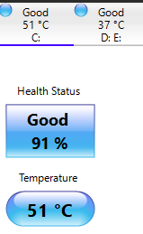Crystal Disk health status