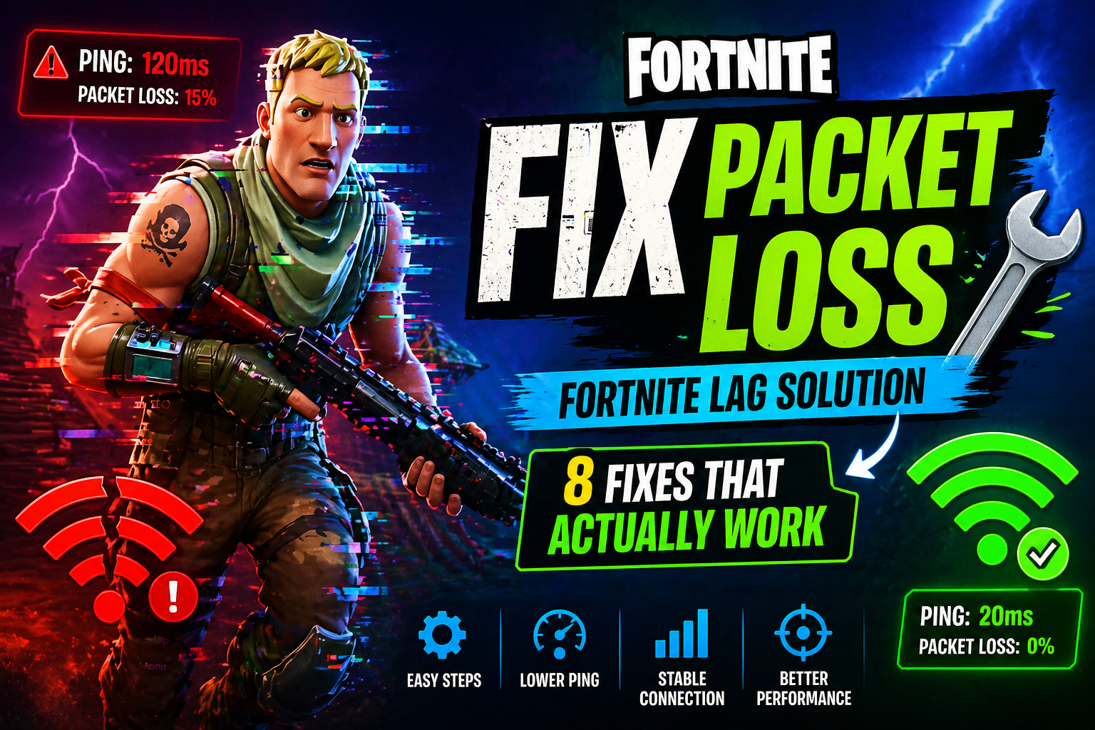 Fix Packet loss in Fortnite