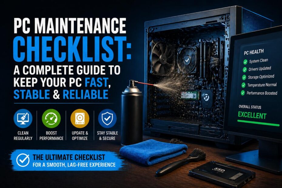PC maintenance Checklist featured image