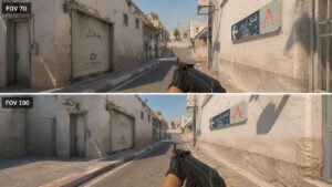 FOV settings comparision